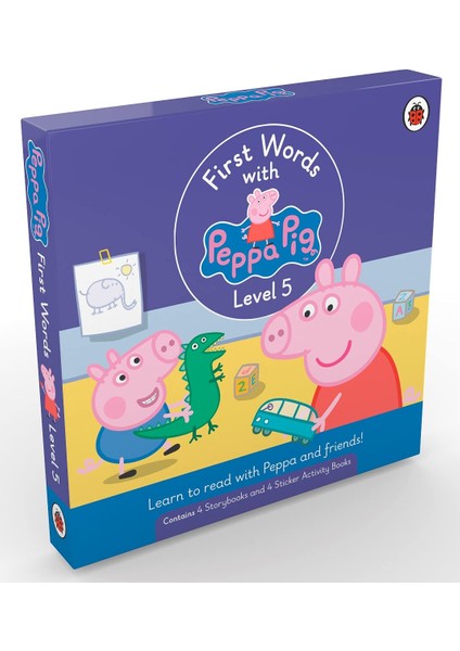 First Words With Peppa Level 5 Box Set