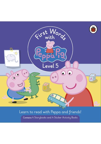 First Words With Peppa Level 5 Box Set