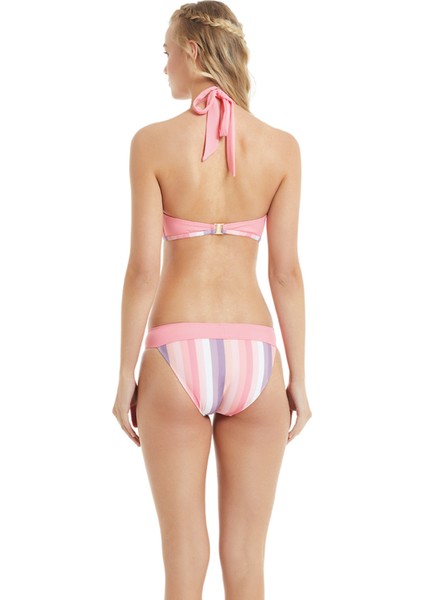 10164 Normal Kalıp BaskılıÇok Renkli Kadın Bikini Alt fiyatları