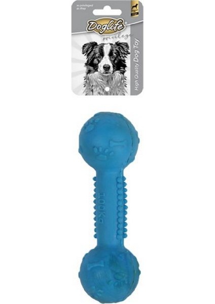 Köpekler Için Kauçuk Dumbell Oyuncak