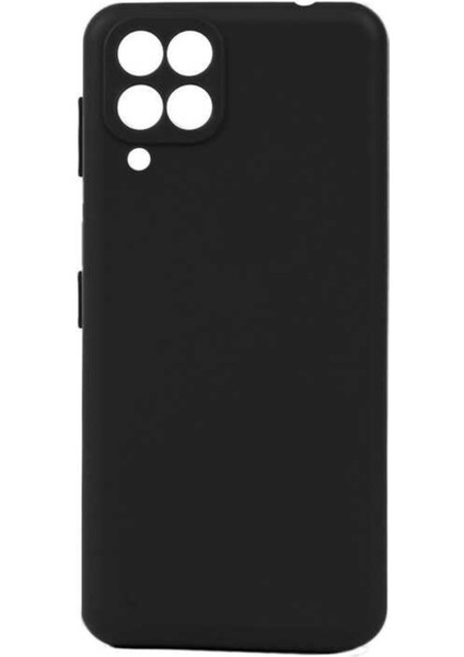 Samsung Galaxy M33 5g Kamera Korumalı Siyah Silikon Rubber Kılıf Arka Kapak