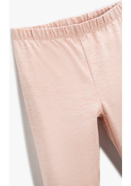 Basic Beli Lastikli Tayt Simli modelleri