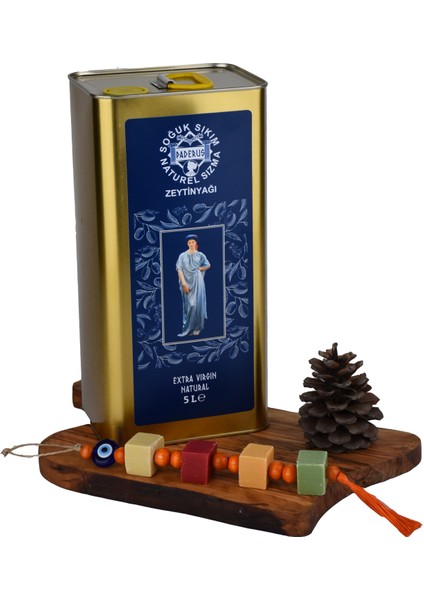 Erken Hasat Soğuk Sıkım Naturel Sızma Zeytinyağı (5 Lt)
