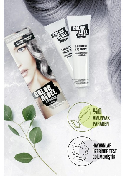 Color Rebel Parabensiz & Amonyaksız Platinyum Geçici Saç Boyası