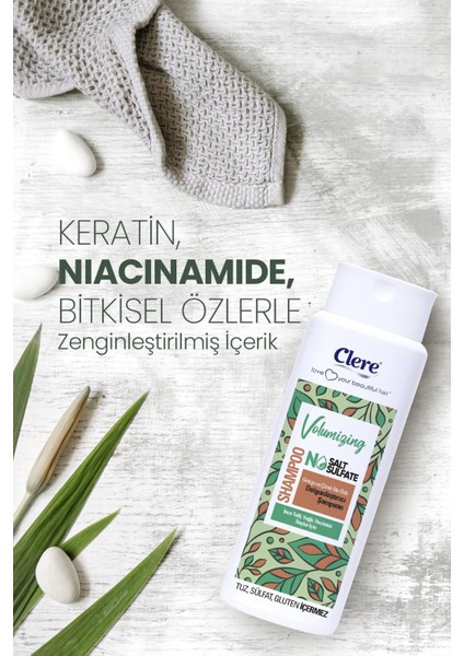Volumizing Ginkgo ve Çörek Otu Özlü Dolgunlaştırıcı Şampuan