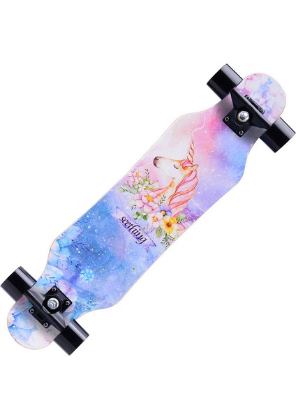 Love Home Longboard Dört Tekerlekli Kaykay (Yurt Dışından)