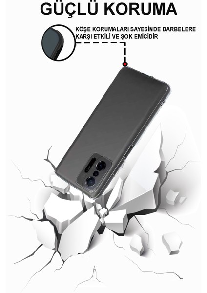 Infinix Hot 10T Kapak Şeffaf Süper Silikon Kılıf modelleri