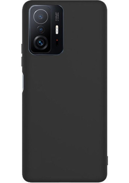 Xiaomi Mi 11T Premium Matte Silikon Kılıf -Siyah