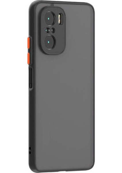 Xiaomi Mi 11I London Serisi Darbeye Dayanıklı Kılıf - Buzlu Siyah