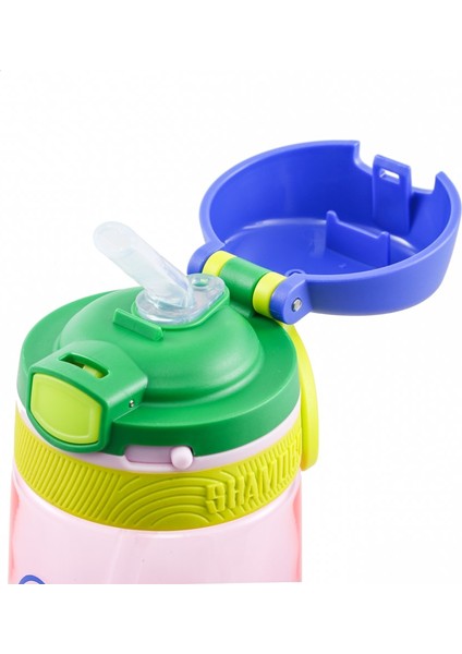 Tritan Pipetli Çocuk Matarası 350ML Pembe fiyatları