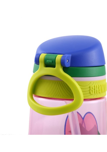 Tritan Pipetli Çocuk Matarası 350ML Pembe indirimleri
