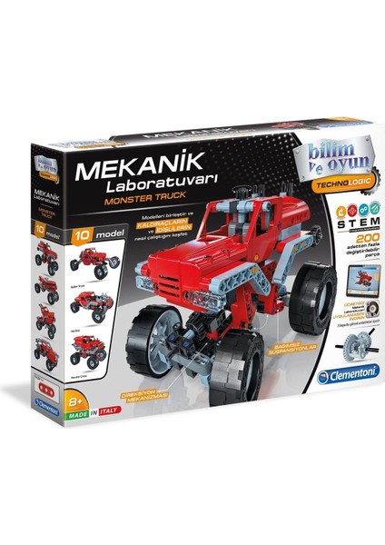 64438 Mekanik Laboratuvarı - Canavar Kamyonlar / +8 Yaş