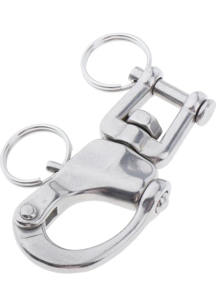 Döner Snap Shackle Kayak Hızlı Serbest Bırakma Yelken Tulma Tekne Ekipmanı 70MM (Yurt Dışından) fiyatları