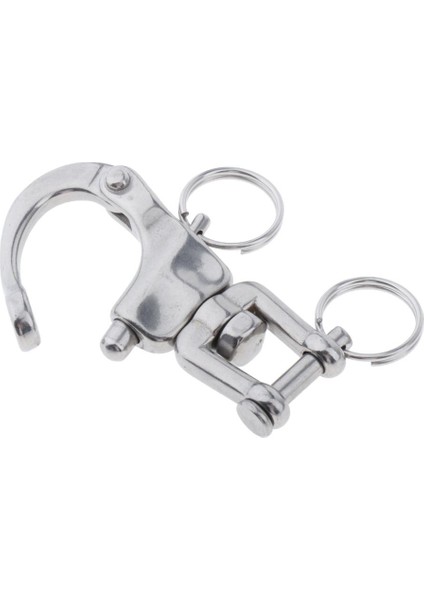 Döner Snap Shackle Kayak Hızlı Serbest Bırakma Yelken Tulma Tekne Ekipmanı 70MM (Yurt Dışından) indirimleri