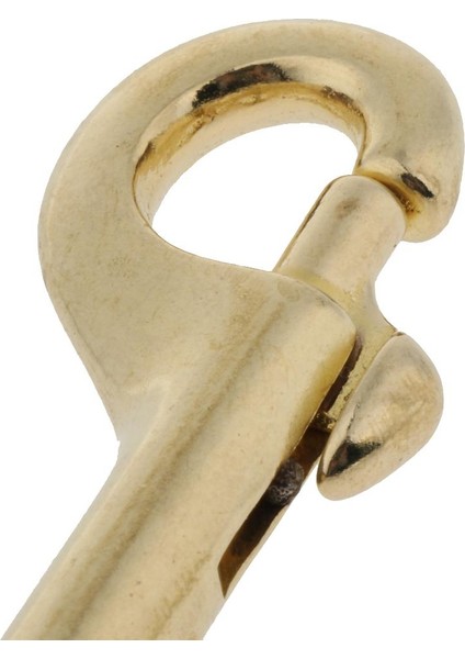 Çift Uçlu Snap Hook Anahtar Tutucu Pirinç Klips Anahtarı - 78MM (Yurt Dışından) fırsatları