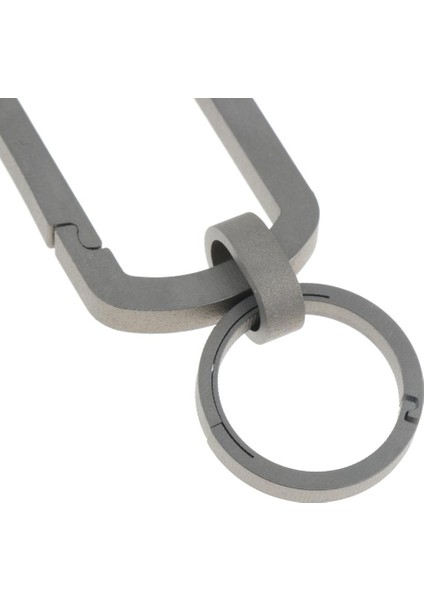 Açık Titanyum Alaşım Ana Zinciri Yüzük Karabin Hop Hızlı Çizim Tokası 26MM 26MM Halka (Yurt Dışından) modelleri