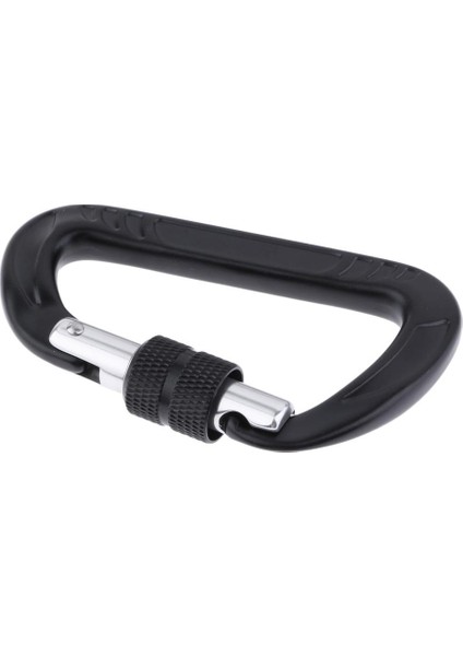 Yoga Ip Kilitleme Karabinerler Kaya Tırmanma Karabiner Klips Ağır Hizmet D Şekilli (Yurt Dışından)