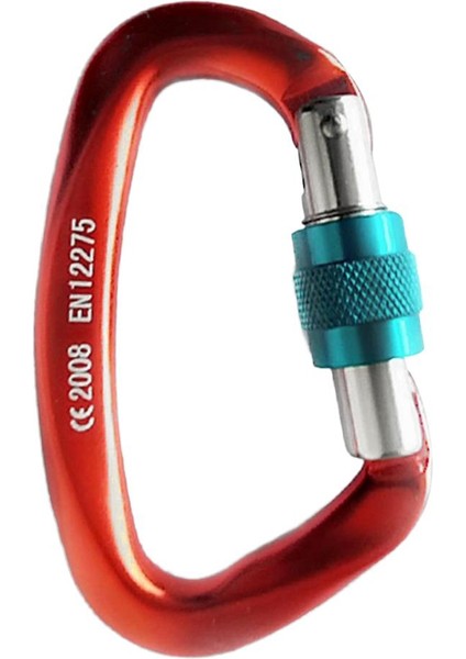 Kaya Tırmanma Karabiner Vidalı Kapı Kilitleme Alüminyum Toka 25KN Açık Havada (Yurt Dışından) modelleri