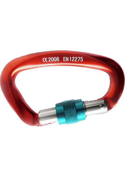 Kaya Tırmanma Karabiner Vidalı Kapı Kilitleme Alüminyum Toka 25KN Açık Havada (Yurt Dışından) fırsatları