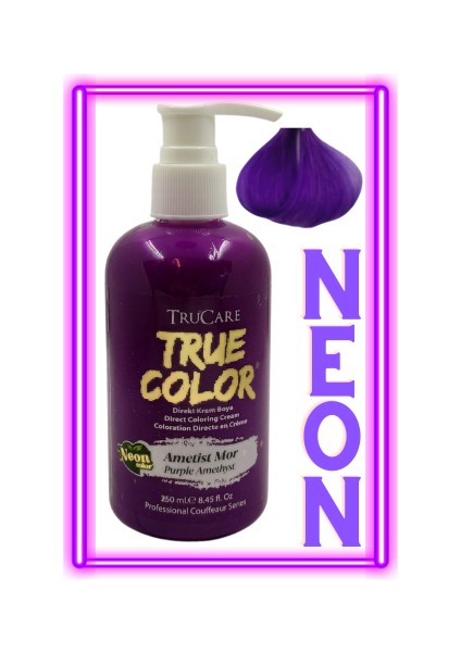 Truecolor Rekli Neon Saç Boyası Ametist 250 ml