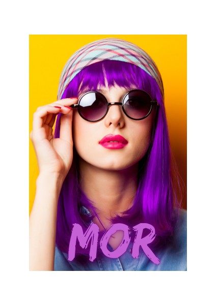 Truecolor Mor Saç Boyası Seti Saç Açıcı ve Eldivenli fiyatları