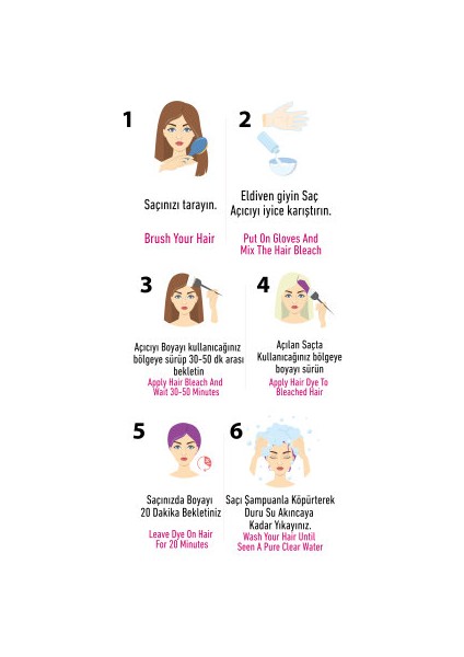 Truecolor Şeker Pembesi Saç Boyası Seti (Eldivenli) modelleri