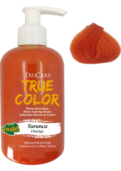 Truecolor Saç Boyası Turuncu 250 ml