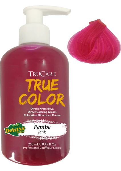 Truecolor Saç Boyası Pembe 250 ml