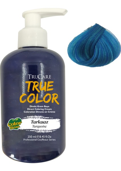 Truecolor Saç Boyası Turkuaz 250 ml