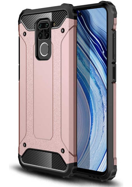 Xiaomi Redmi Note 9 Kılıf Htstore Zore Crash Silikon Kapak