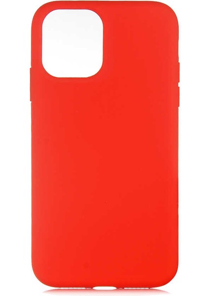 Apple iPhone 11 Pro Max Kılıf Htstore Zore Lsr Lansman Kapak-Kırmızı