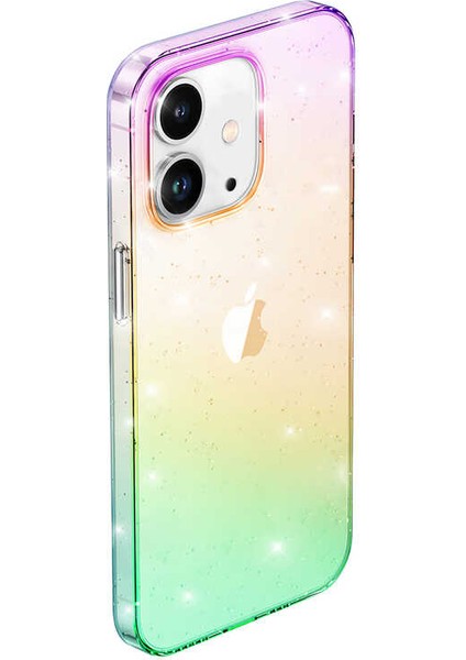 Apple iPhone 12 Kılıf Htstore Vixy Kapak-Colorful
