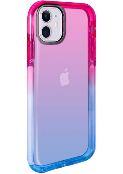 Apple iPhone 11 Kılıf Htstore Htstore Zore Renkli Punto Kapak
