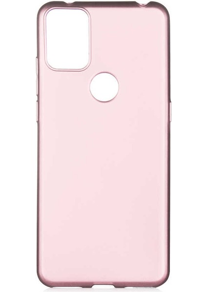 Alcatel 3x 2020 Kılıf Htstore Zore Premier Silikon-Rose Gold
