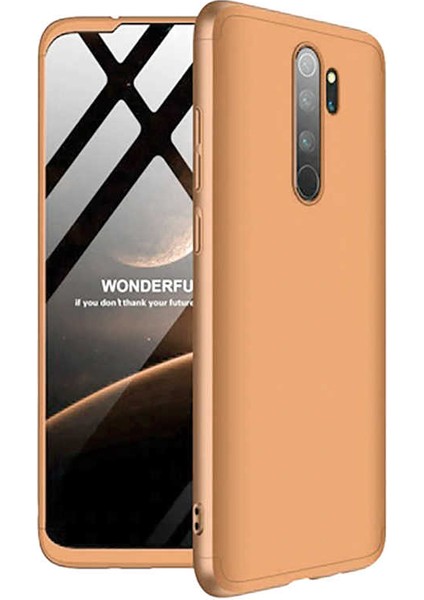 Xiaomi Redmi Note 8 Pro Kılıf Htstore Zore Ays Kapak-Rose Gold
