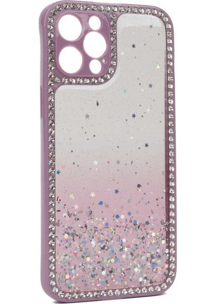 Apple iPhone 12 Pro Max Kılıf Htstore Htstore Zore Fensi Kapak-Rose Gold