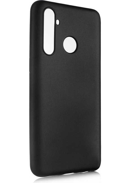 Realme 5 Pro Kılıf Htstore Zore Premier Silikon-Siyah