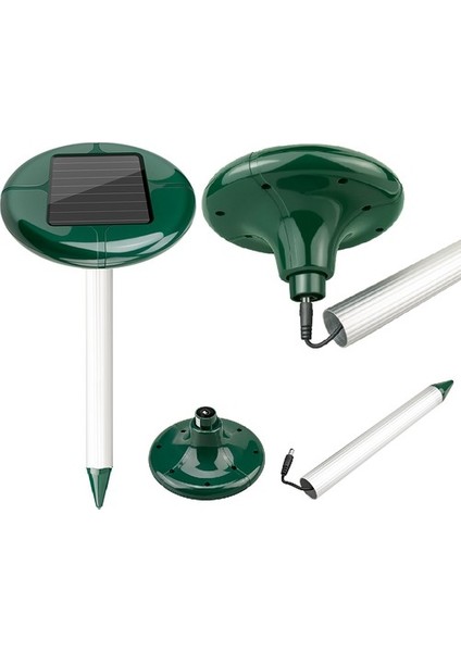 UT-A316 Güneş Enerjili Köstebek Yılan Akrep Fare Kovucu Titreşimli fırsatları