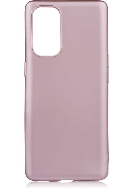 Oppo Reno 5 Pro 5g Kılıf Htstore Zore Premier Silikon-Rose Gold