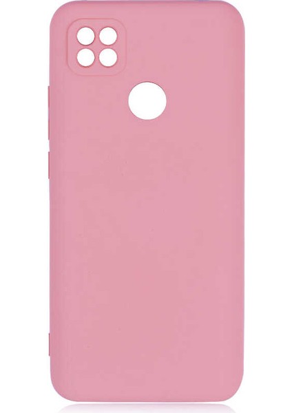 Xiaomi Redmi 9c Kılıf Htstore Zore Mara Lansman Kapak-Pembe Açık