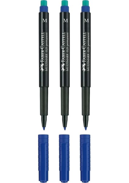 Multimark 1525 M Asetat Kalemi 1.0 mm Mavi 3 Adet