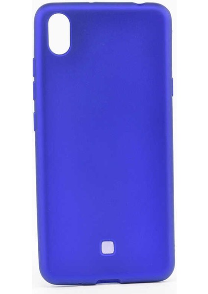 Lg K20 2019 Kılıf Htstore Zore Premier Silikon-Saks Mavi