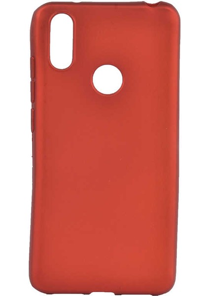 Alcatel 5V Kılıf Htstore Zore Premier Silikon-Kırmızı