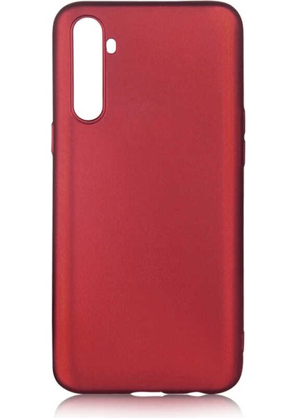 Realme 6 Pro Kılıf Htstore Zore Premier Silikon-Mürdüm