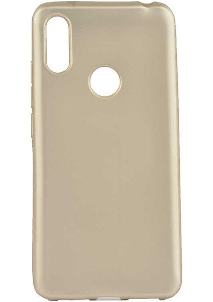 Alcatel 5V Kılıf Htstore Zore Premier Silikon-Gold