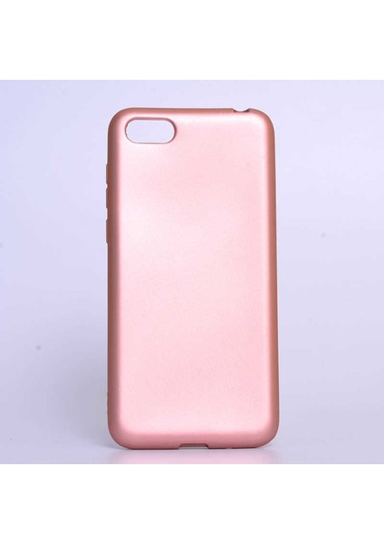Huawei Y5 2018 Kılıf Htstore Zore Premier Silikon-Rose Gold