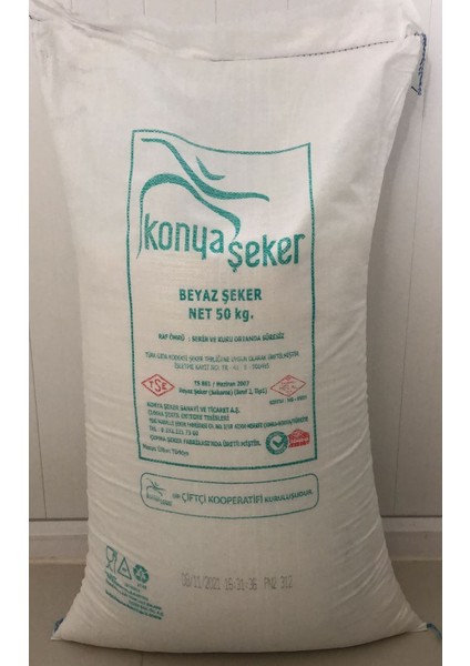 Konya Şeker Toz Şeker 50 kg