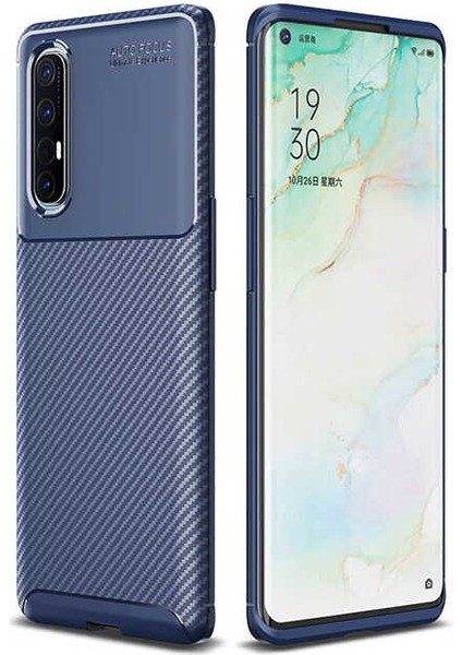 Oppo Reno 3 Pro 5g Kılıf Htstore Zore Negro Silikon Kapak