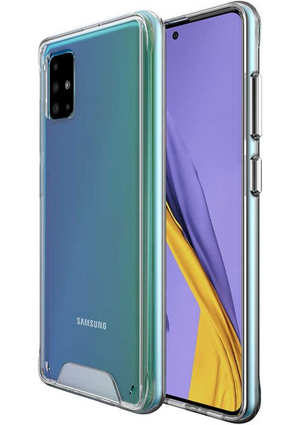 Samsung Galaxy A51 Kılıf Htstore Zore Gard Silikon