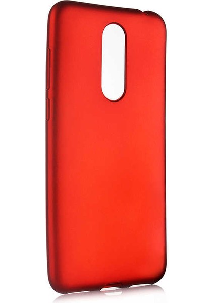 Meizu M6T Kılıf Htstore Zore Premier Silikon-Kırmızı